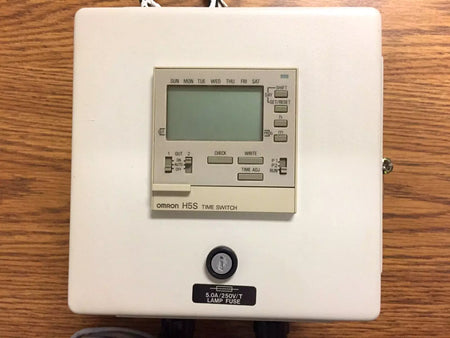 Omron H5S-B Digital Time Switch in a 6.5” x 6.5” x 4.5” Case