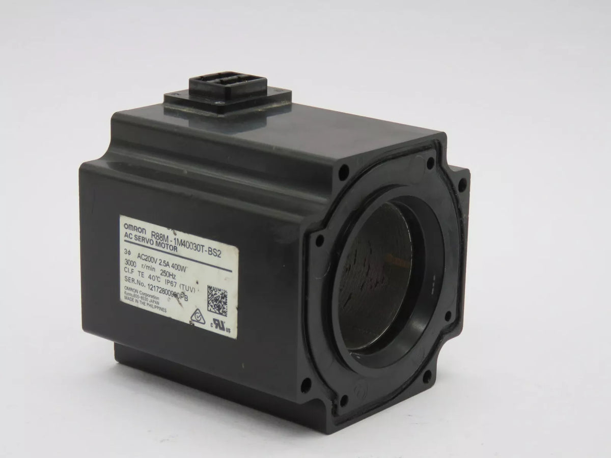 Omron R88M-1M40030T-BS2 Servo Motor Absolute Encoder 200 VAC