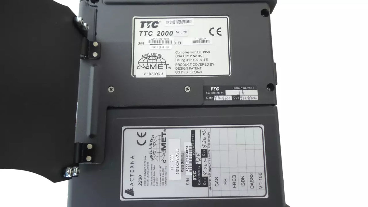 Acterna JDSU TTC 2230 Test Pad for Reliable Network Testing