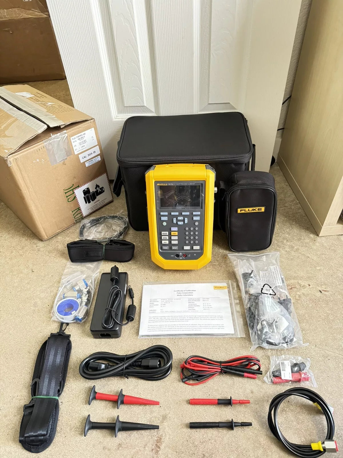 Fluke 729PRO 4M Automatic Pressure Calibrator MFG-2024/Calibrated2024-New Sealed