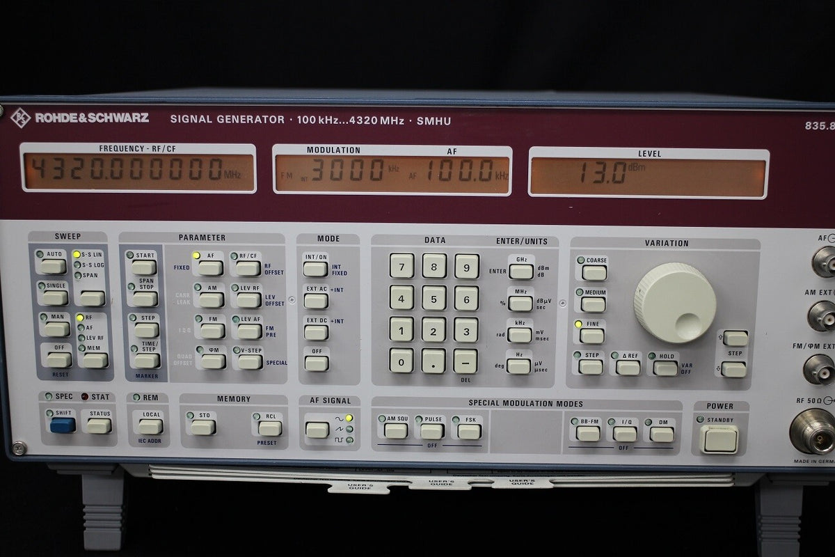 SMHU /B5 Signal Generator by Rohde & Schwarz