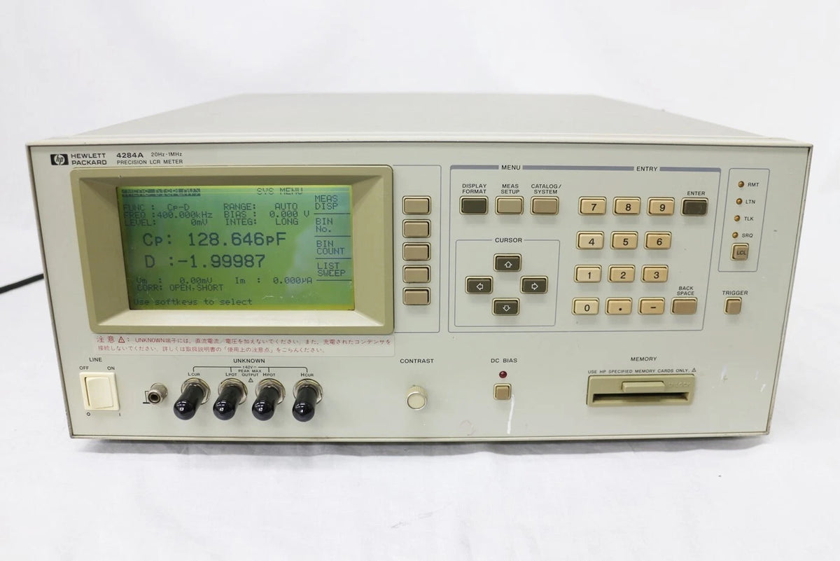 HP 4284A /006 Precision LCR Meter 20Hz-1MHz