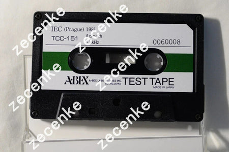 1PC ABEX Azimuth Test Tape TCC-151 6.3kHz New