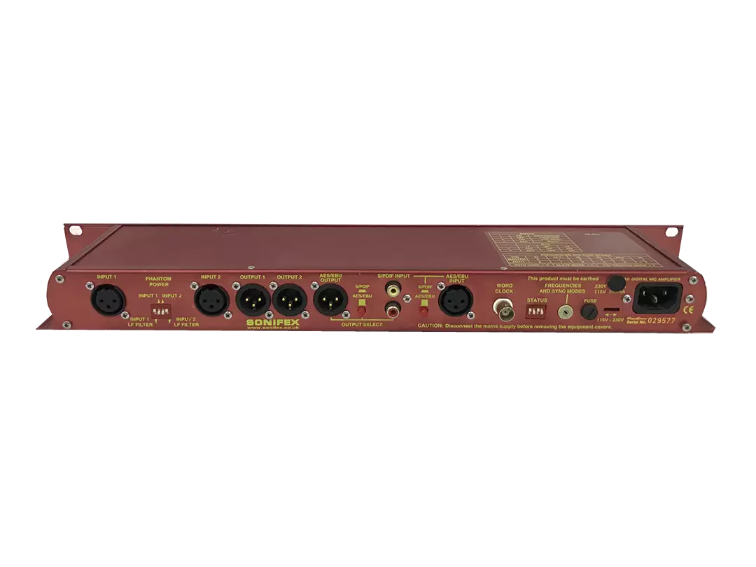 Sonifex RB-DMA2 Dual Digital Microphone Amplifier