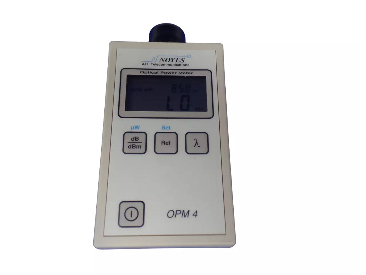 NOYES AFL Telecommunications OPM4 Optical Power Meter