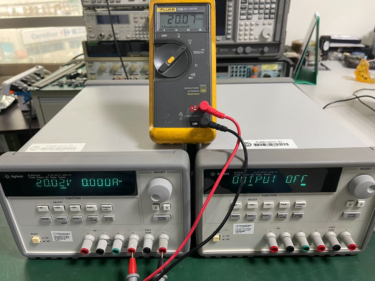 Agilent E3631A Triple Output DC Power Supply _ 8 units for sell - XG eqpt