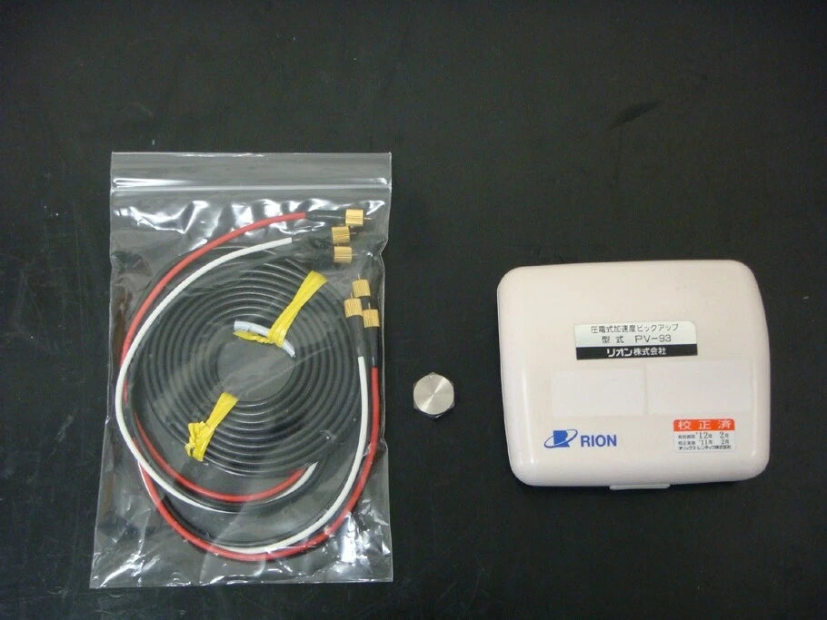 Rion PV-93 ACCELERO METER for High-Precision Acceleration Measurement