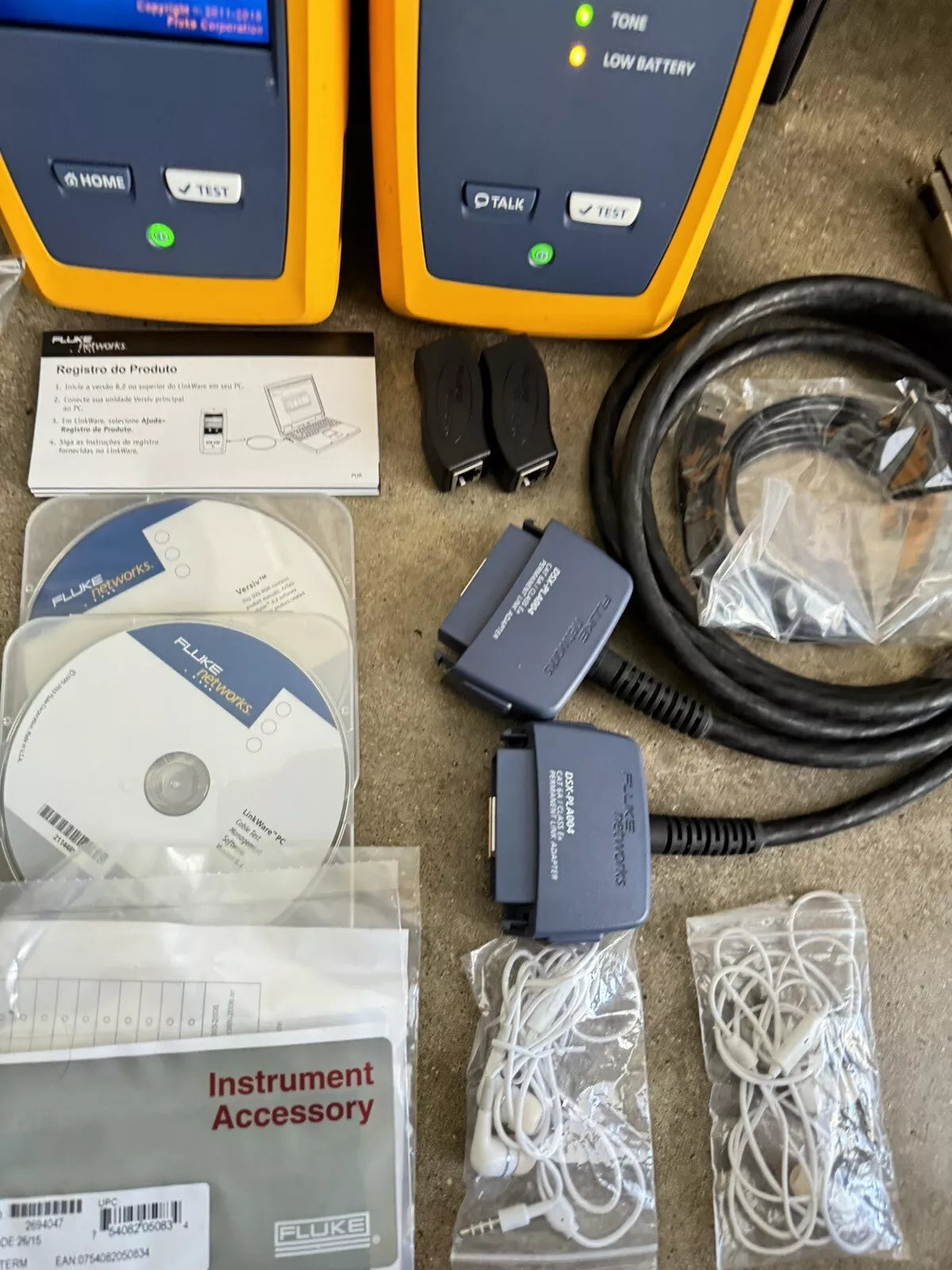 Fluke Networks DSX-5000 Versiv Cat6 LAN Cable Certifier Tester (CAL 2023-2024)