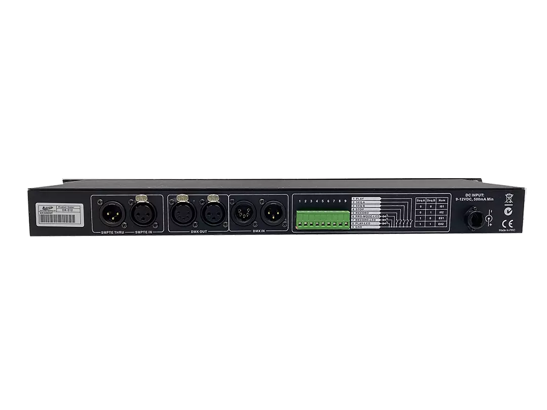 Elation Lighting DR 512 DMX Recorder Rack Mount