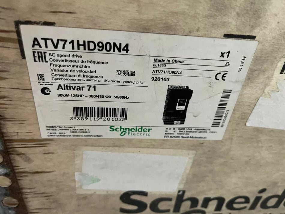 ATV71HD90N4 Variable Frequency Drive - Original Genuine Product