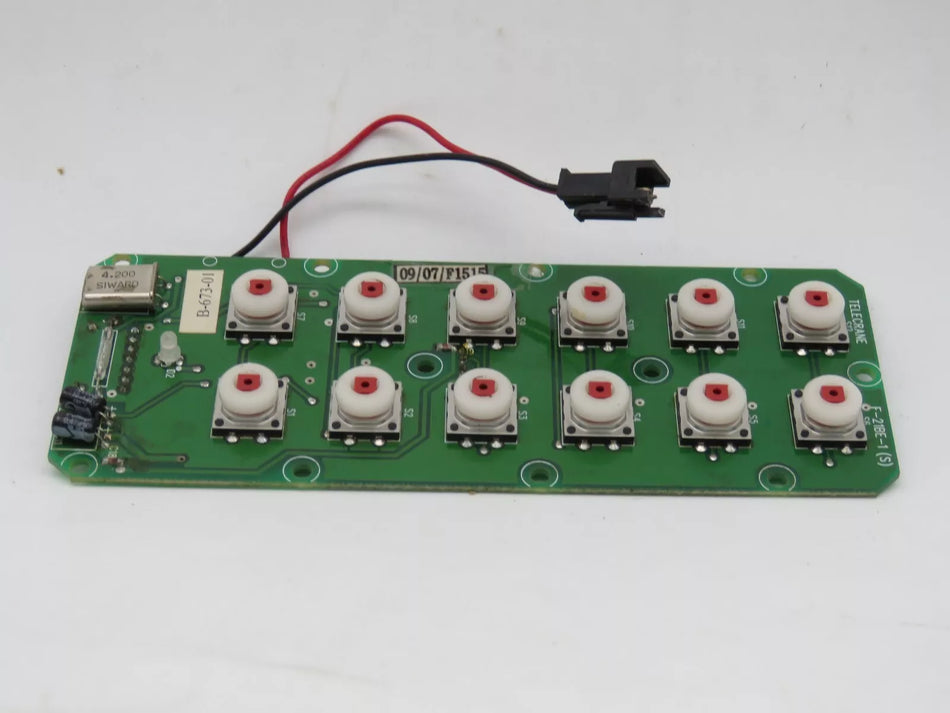 1pcs New TELECRANE F-21BE-1(S) 12 Button PCB Board