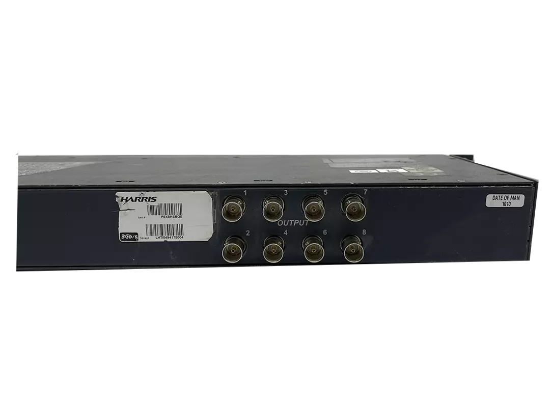 Harris PANACEA P8X8HSROE 11RU 8x8 HD and SDI Wideband Digital Multi-rate Routing