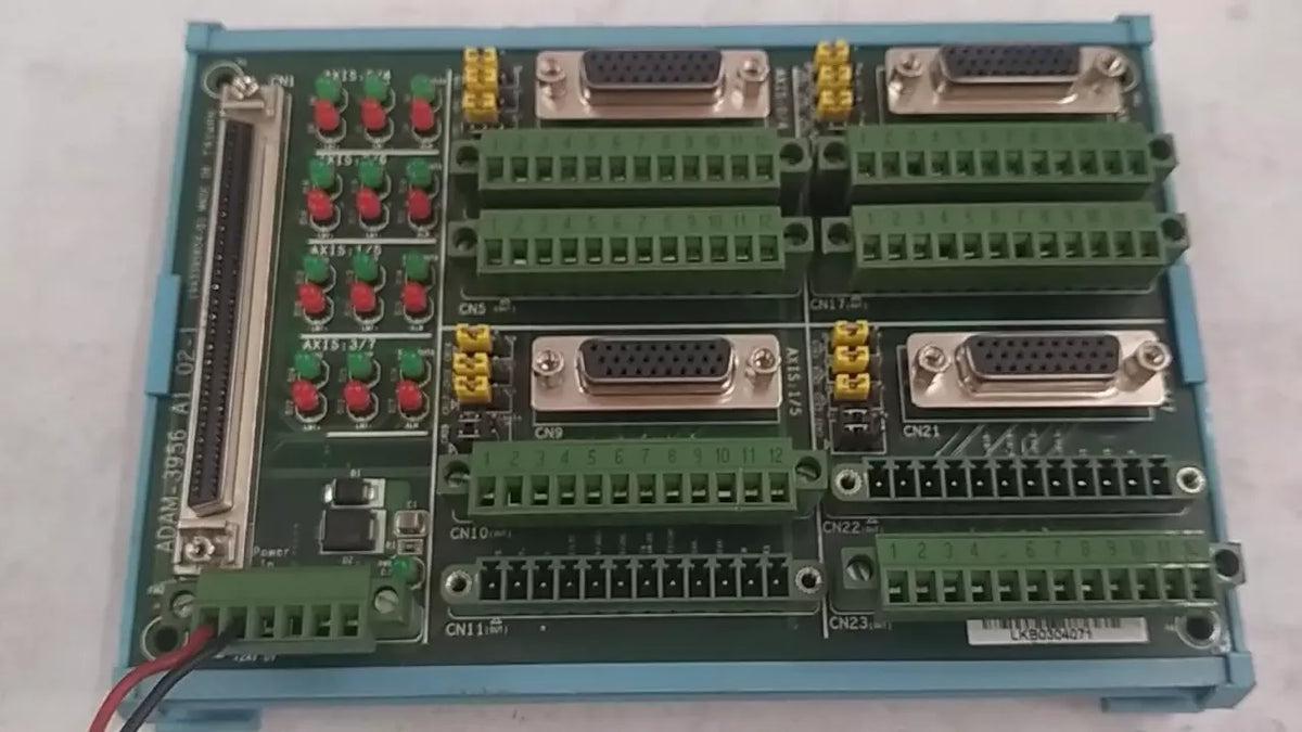 Advantech ADAM-3956 A1 02-1 100-pin SCSI DIN-rail Wiring Board