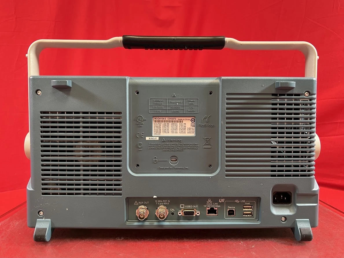 Tektronix MDO4104-6 Mixed Domain Oscilloscope, 6 GHz, 4-Channels