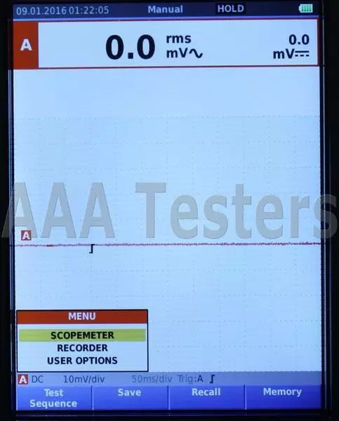 Fluke 123B Industrial ScopeMeter Dual-Input 20MHz HandHeld Oscilloscope - XG eqpt