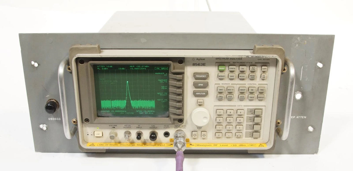 Agilent 8563E 9Hz - 26.5GHz RF Spectrum Analyzer
