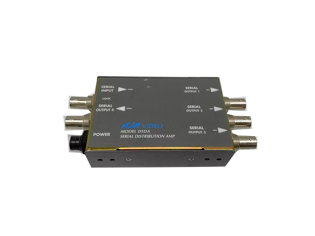 AJA D5da SDI Distribution Amplifier 1x4 with EQ Multi-Standard