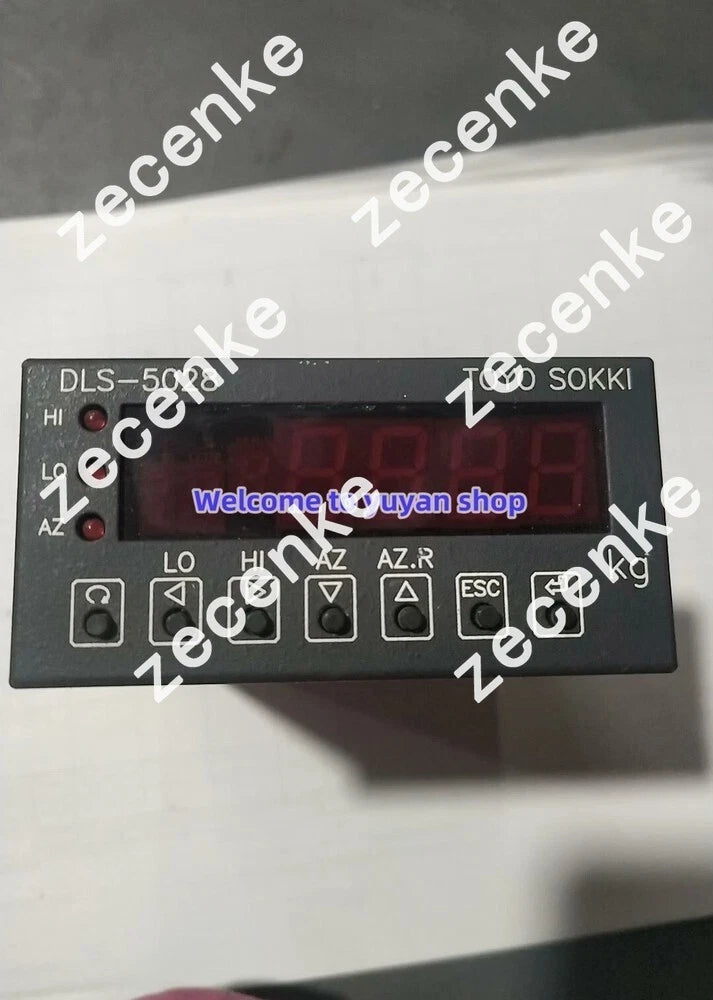1pc USED Toyo Sokki DLS-5028 Load Cell Display Panel Meter TESTED