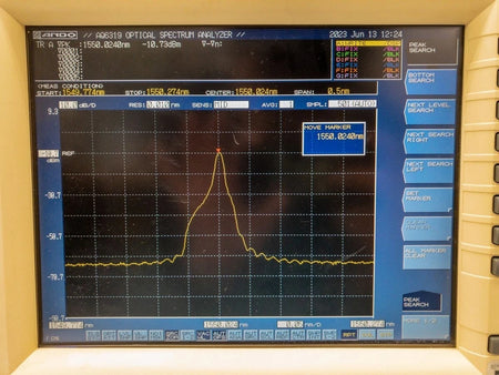 Yokogawa AQ6319 600-1700nm Optical Spectrum Analyzer