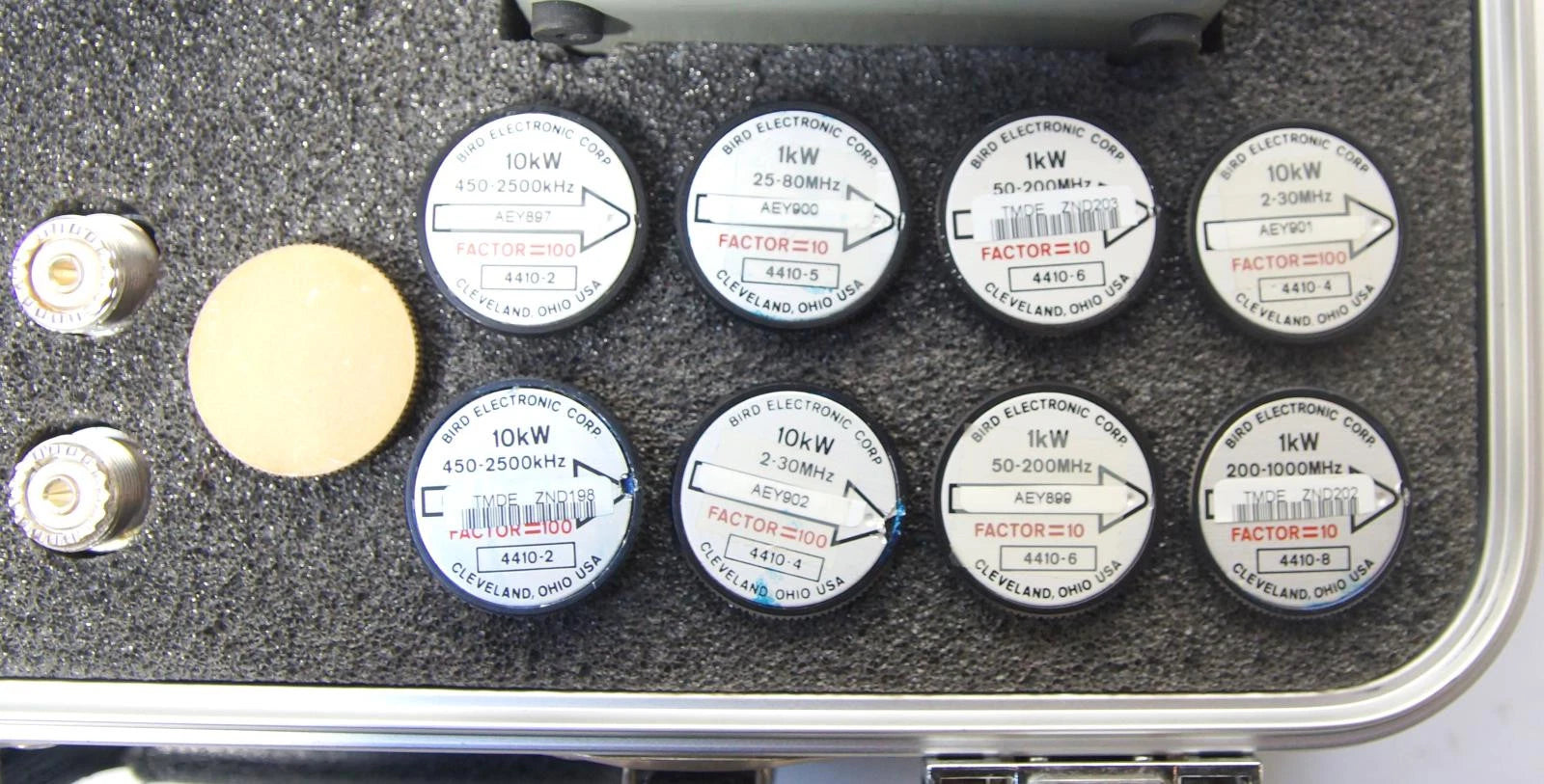 Bird Electronic Corporation 4410 Wattmeter Kit / Radio Test Set w Accessories