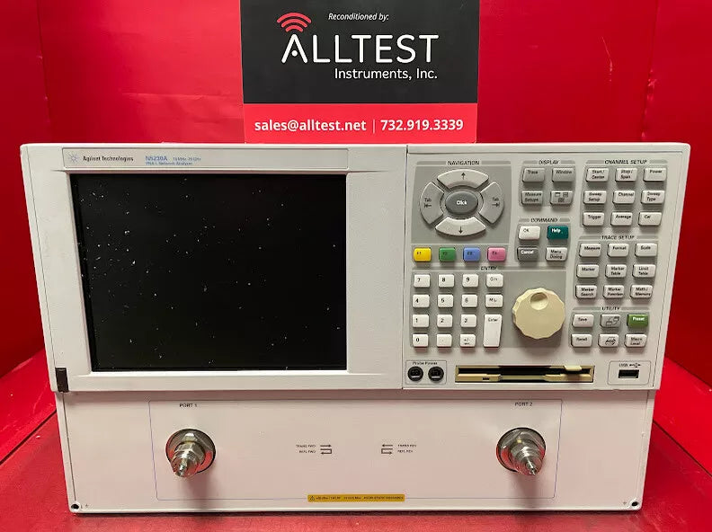Agilent/Keysight N5230A Opt. 220 Network Analyzer SN MY46400617
