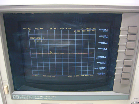 HP 8753D 3GHz S-parameter Test Set