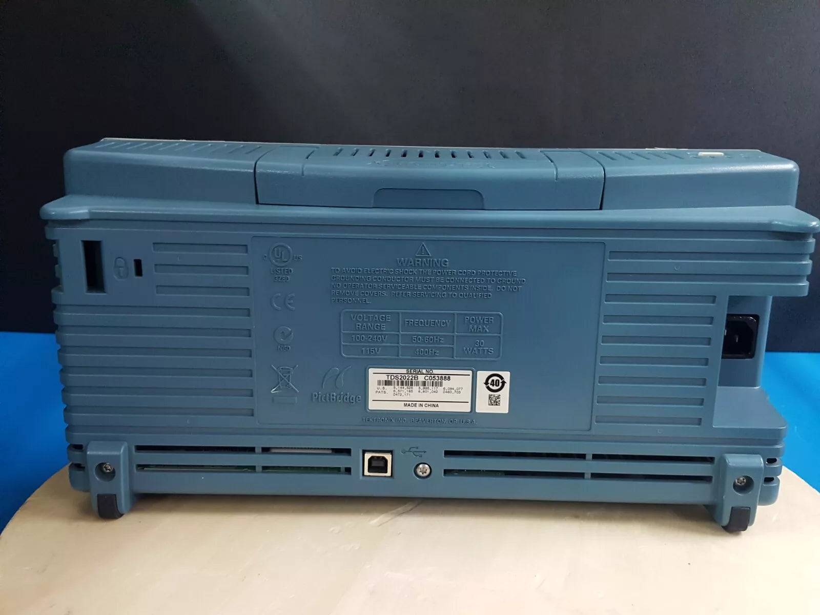 Tektronix TDS2022B Two Channel Digital Oscilloscope 200MHz 2CH