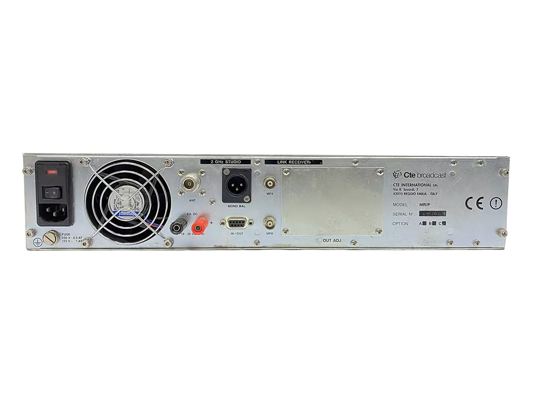 CTE Broadcast 2GHz Studio Link Receiver