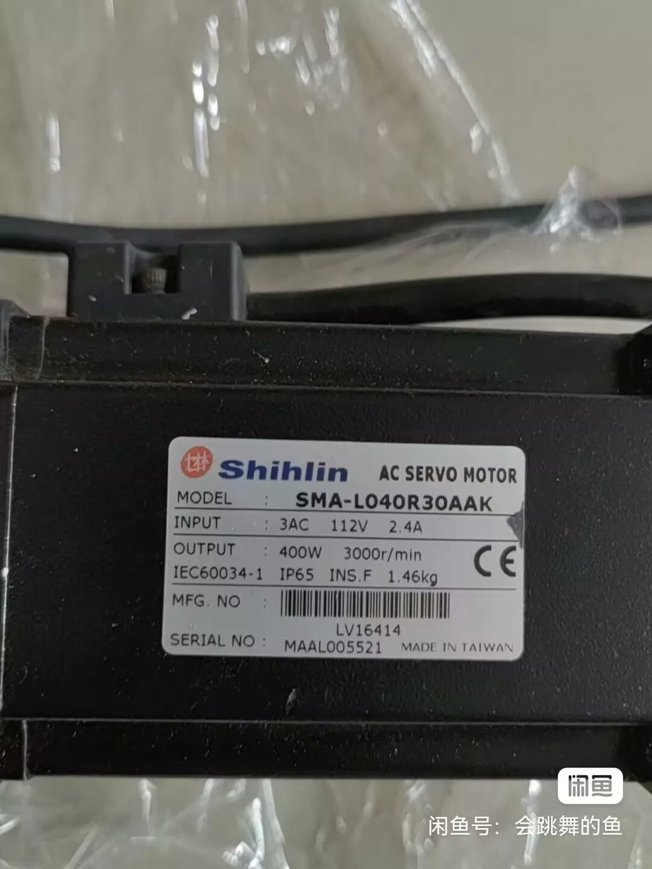 1 PC USED TEST OK SMA-L040R30AAK Servo Motor By DHL OR FedEx #B6170 CL