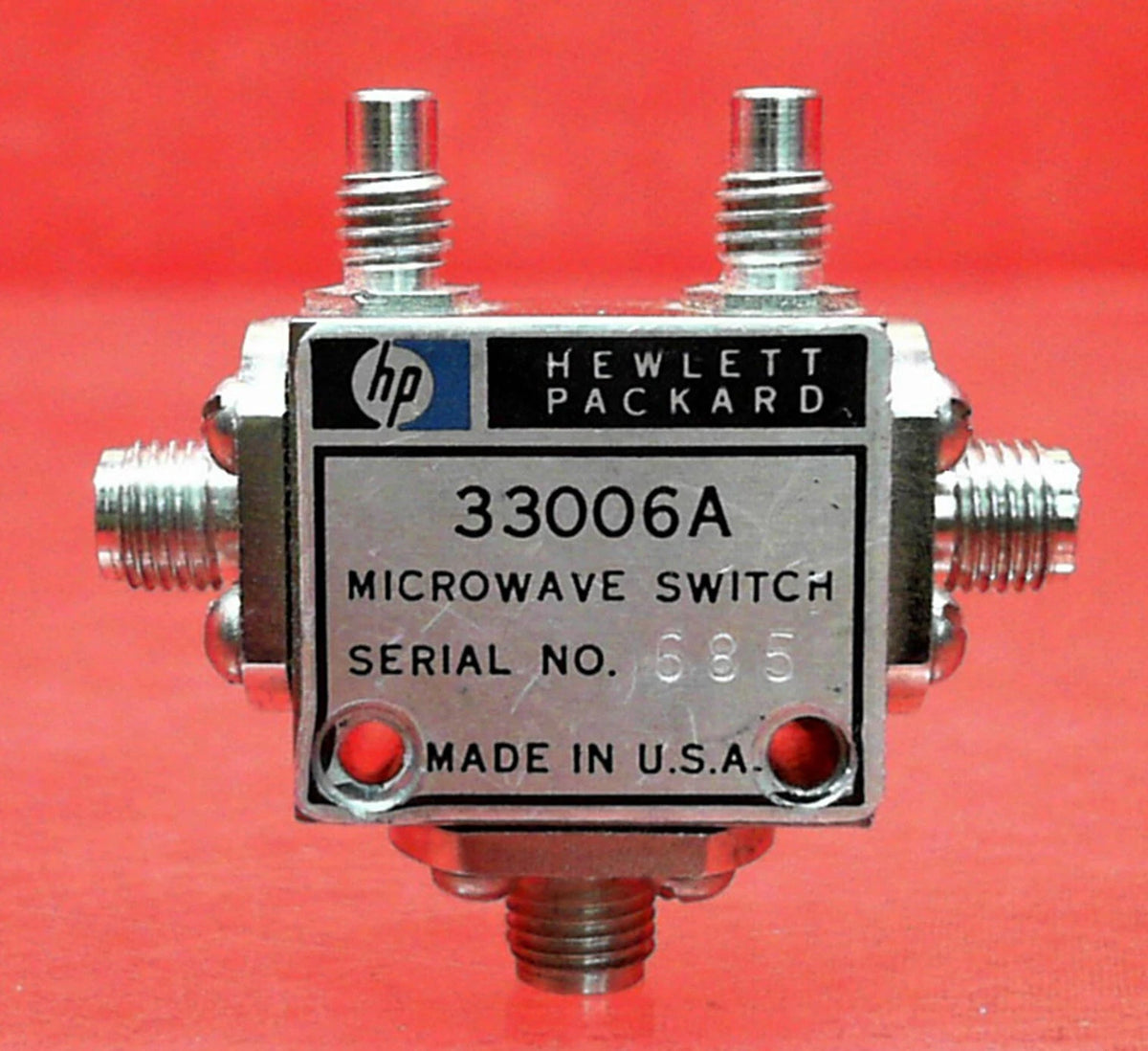 HP Agilent Keysight 33006A Microwave Switch 685