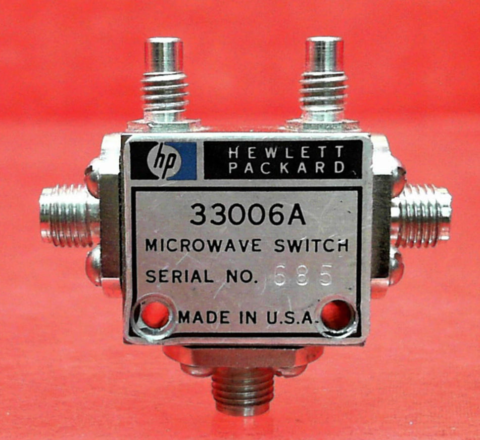 HP Agilent Keysight 33006A Microwave Switch 685