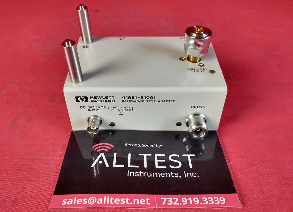 HP Agilent Keysight 41951-69001/41951-61001 Impedance Test Adapter for 41951A