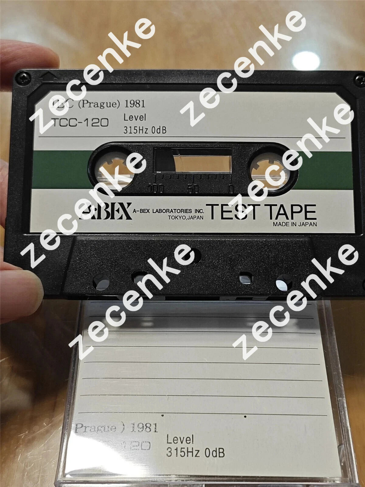 1PCS New ABEX Test Tape TCC-120 Level 315Hz 0dB