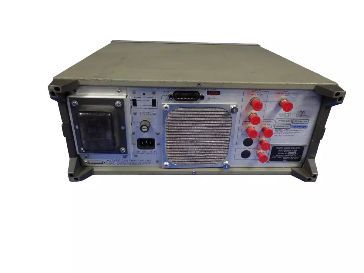 HP 3586B Selective Level Meter - High-Performance Audio Testing