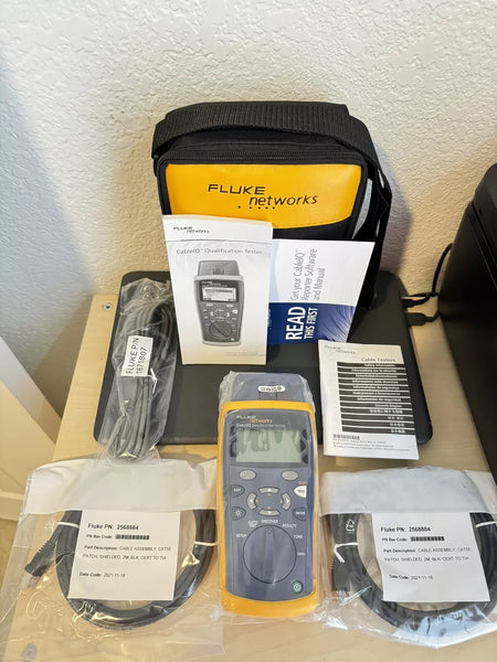 Fluke Networks Cable IQ Qualification Tester CIQ-100 /New Sealed