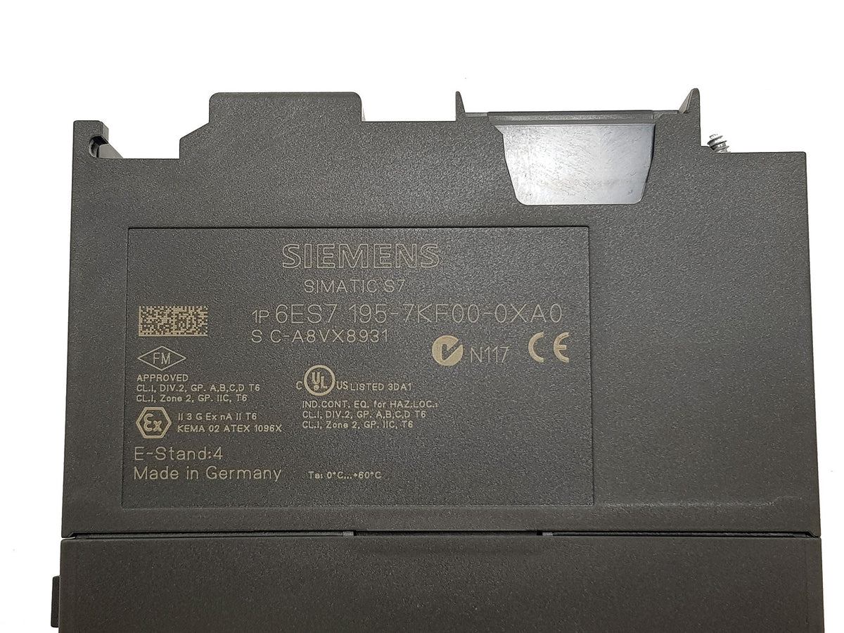 SIEMENS S7 6ES7 195-7KF00-0XA0 Safety Protector