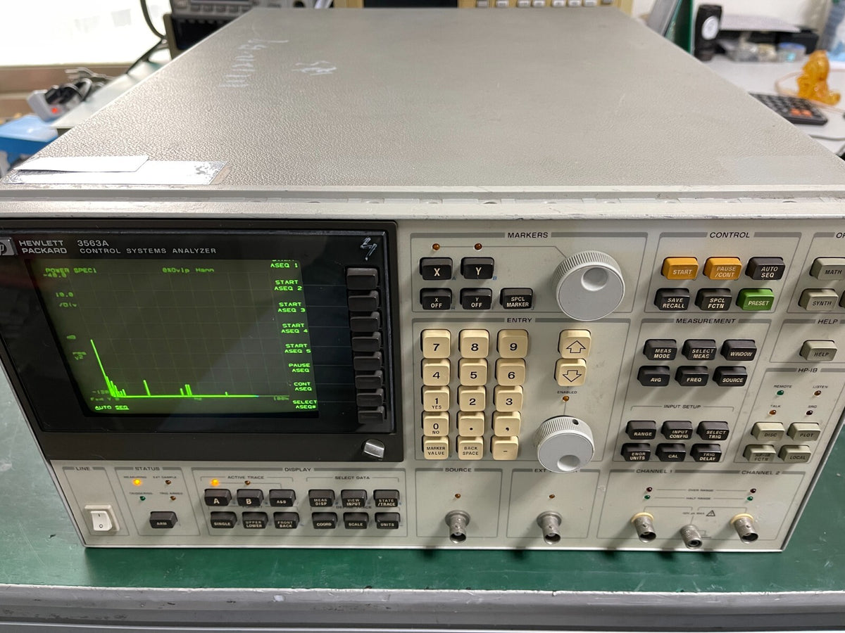 HP 3563A Control System Analyzer