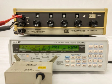 HP 4440B 40pF 1.2uF Decade Capacitor