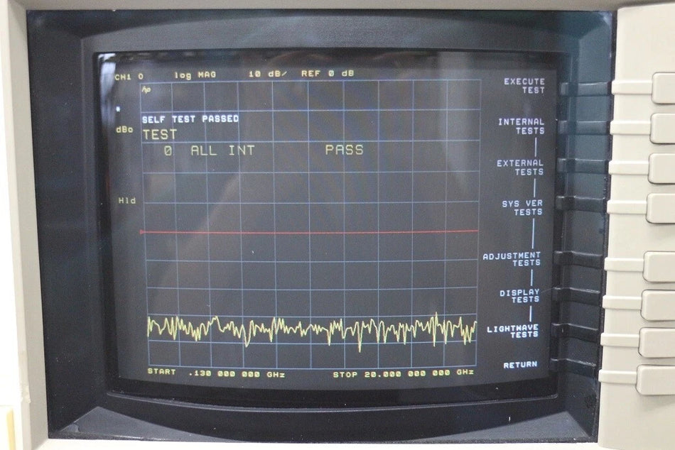 HP 8703A 130M-20GHz 1550nm Lightwave Component Analyzer
