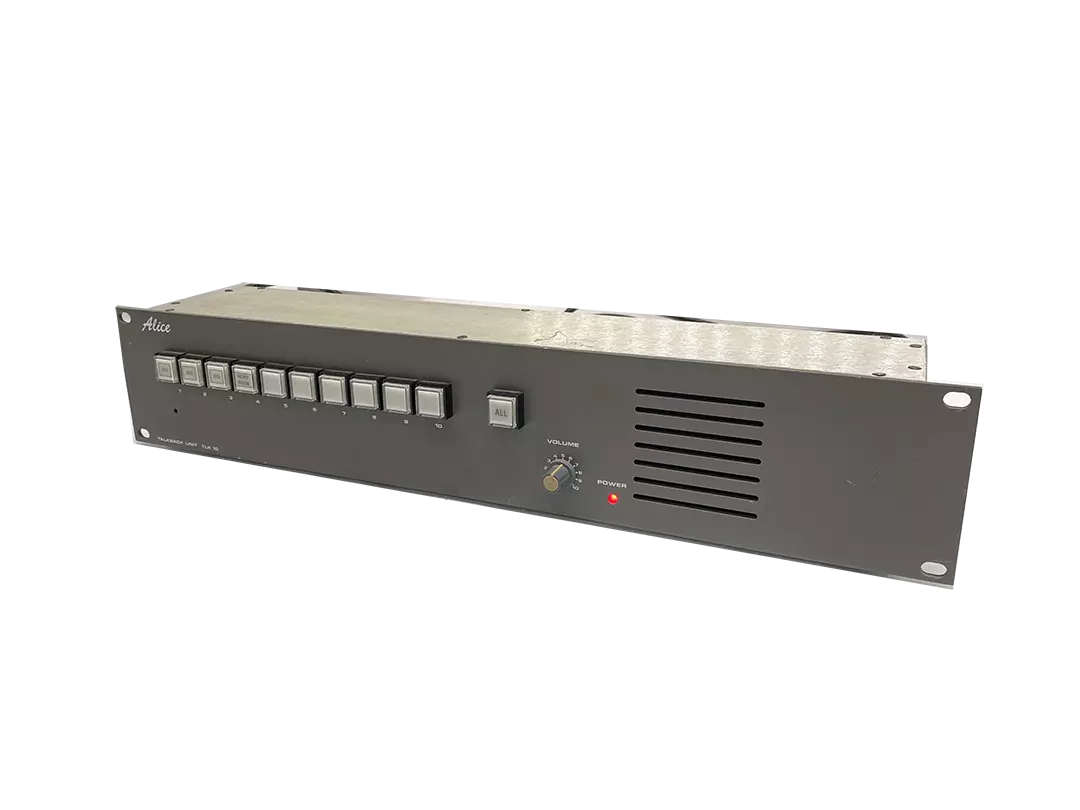 Alice Talkback Unit TLK10 for Professional Communication Systems