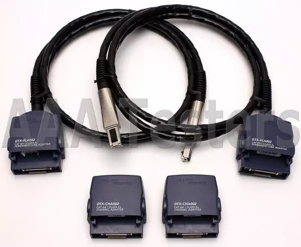 Fluke Networks DTX-1800 w/ DTX-SFM SM Fiber Cat6a 1gHz Cable Analyzer DTX 1800 - XG eqpt