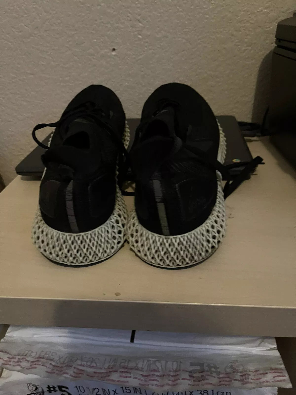 Adidas AlphaEdge 4D Core Black 2019 - Size 7.5