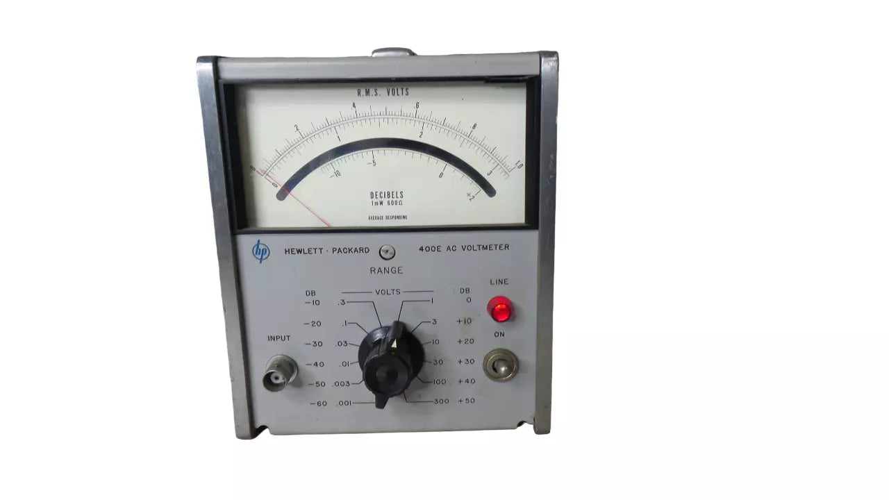 HP 400E AC Voltmeter - High Precision Measurement Tool