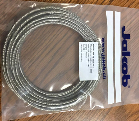 Jakob 20113-0480, 4mm Dia x 5730mm L Stainless Steel Wire Sling