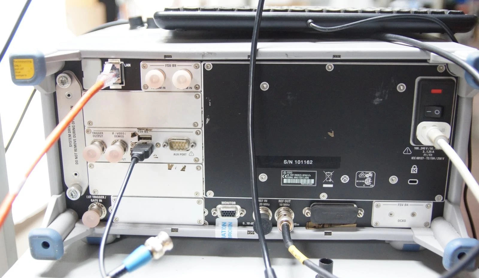 Rohde & Schwarz FSV3 9 kHz to 3.6 GHz Spectrum Analyzer OPT B3 B4 B5 B9 B21 B29
