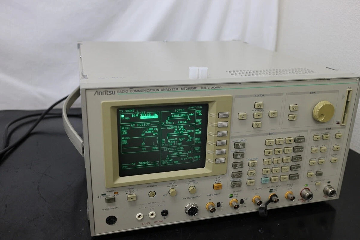 ANRITSU MT2605B1 /05 Radio Communication Analyzer