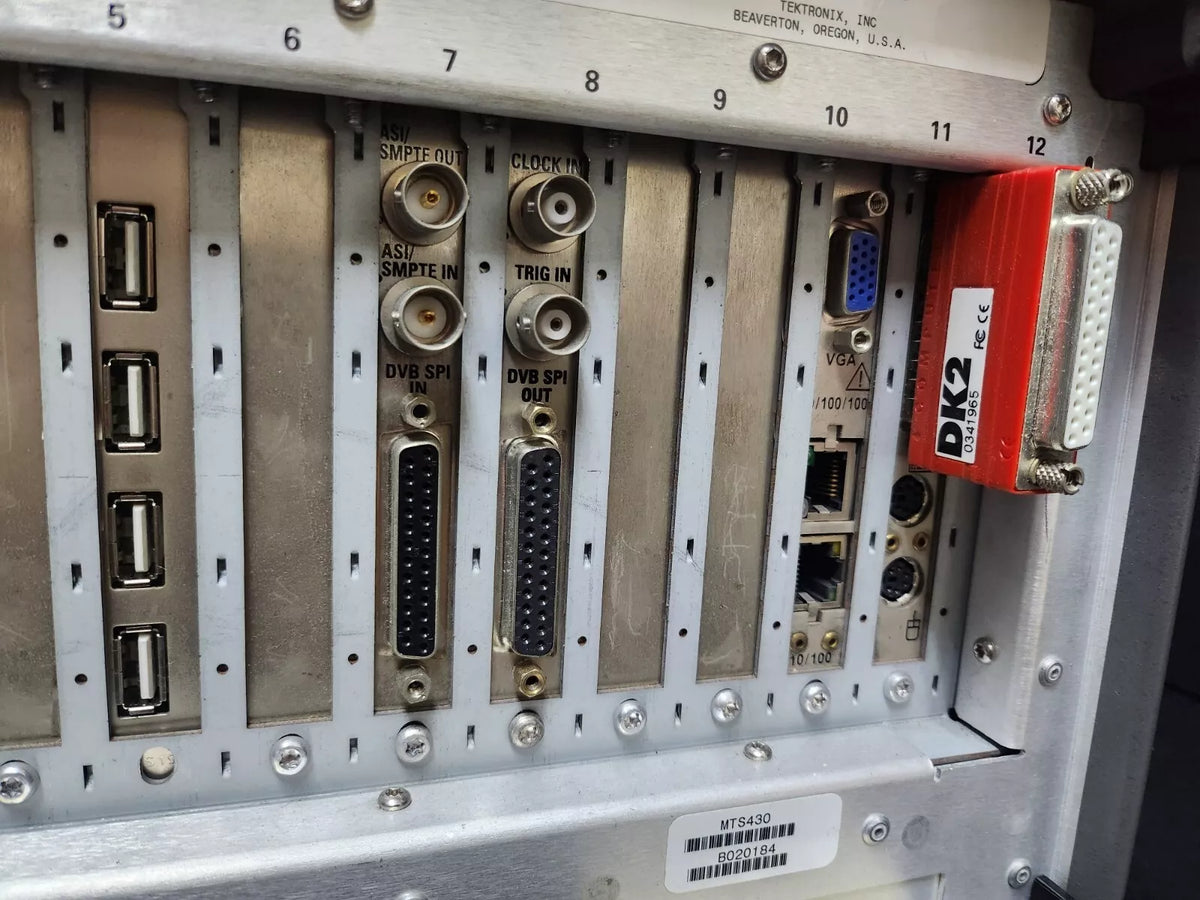 Tektronix MTS430 MPEG Test System (0184)