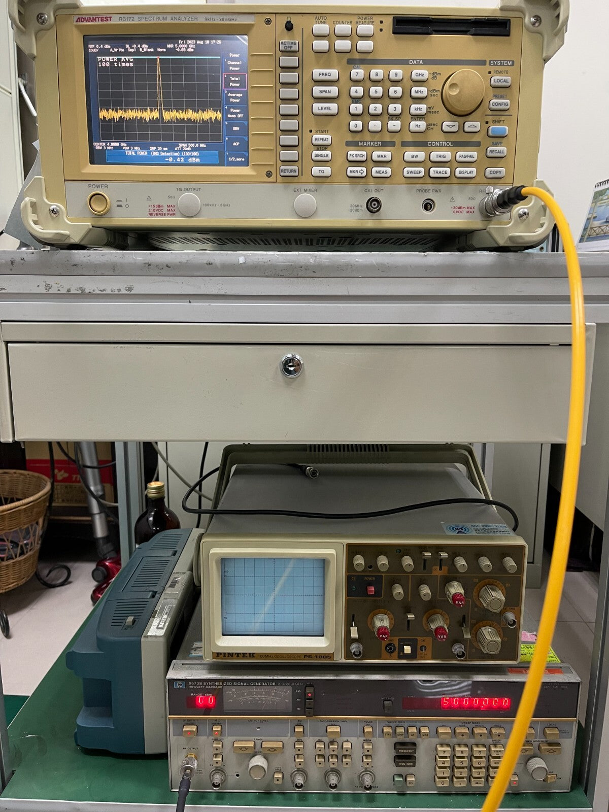 Advantest R3172 Spectrum Analyzer 9KHz - 26.5GHz