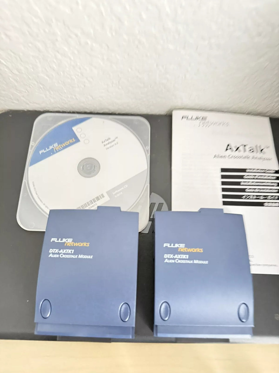 Fluke Networks DTX-AXKIT Cross Talk AxTalk for DTX-1800 DTX AXTK1