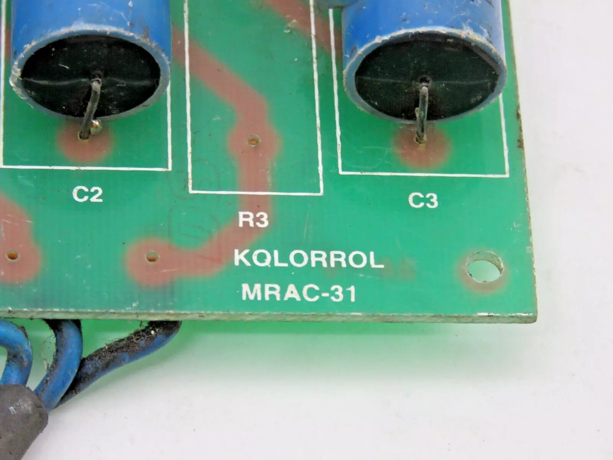 Kolorrol MRAC-31 Circuit Board with Alcon Capacitors